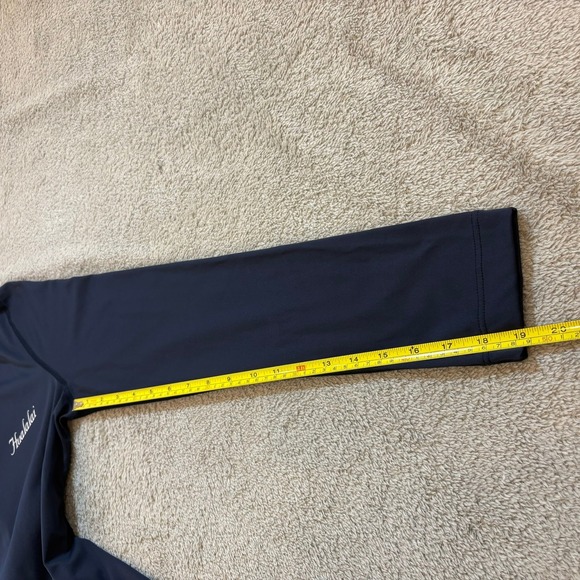 James Perse Hualalai UPF 40 Long Sleeve Shirt Women's 4 XL Navy Hawaii Logo - Picture 6 of 13